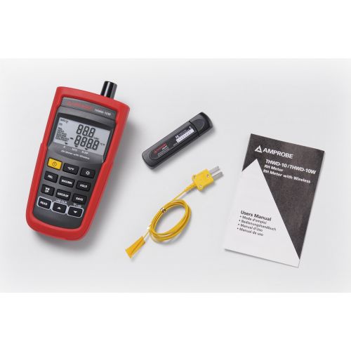  Amprobe THWD-10W Wireless Temperature and Relative Humidity Meter