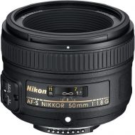 Nikon 50mm f1.8 G AF-S Nikkor Lens with UV Filter + Accessory Kit for Digital SLR Cameras
