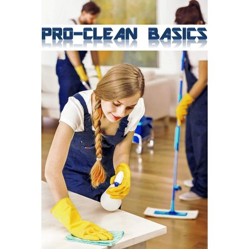 프로 Pro-Clean Basics A21820 Reusable Shop Towels, Red, 12 x 14, Pack of 500