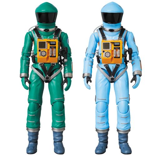 메디콤 Medicom MAFEX mafex No.090 2001 space journey space suit light blue version height 160 mm pre-painted PVC figure