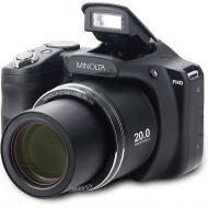 Minolta 20 Mega Pixels High Wi-Fi Digital Camera with 35x Optical Zoom, 1080p HD Video & 3 LCD, Black(MN35Z-BK)