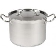 Update International (SPS-60) 60 Qt Induction Ready Stainless Steel Stock Pot wCover