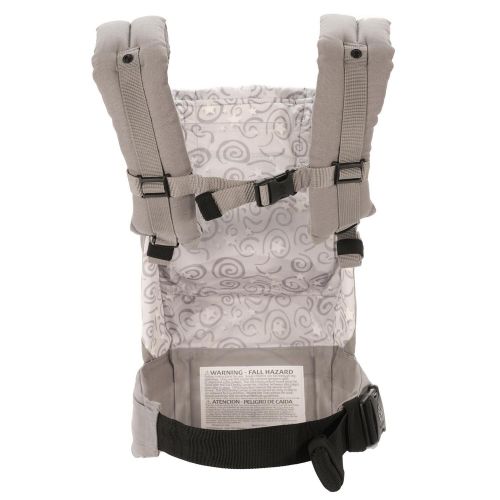 에르고베이비 Ergobaby Carrier, Original 3-Position Baby Carrier with Lumbar Support and Storage Pocket, Galaxy Grey