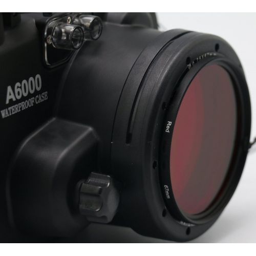  Market&YCY 40m  130ft Water Resistant Housing Diving Hard Protective Case for Sony A6000 with 16-50mm Lens