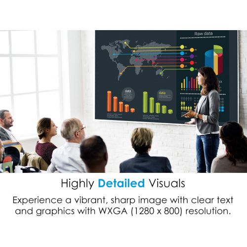  Optoma W365 WXGA 3600 Lumens 3D DLP Business Projector