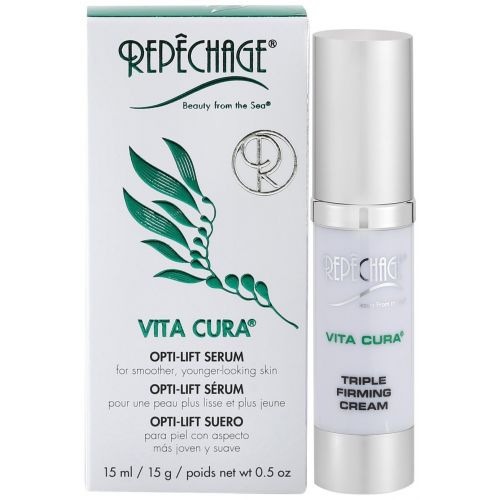 Repechage Vita Cura Opti Lift Serum Instant Virtual Eye Contour Lifting Effect to Smooth Out Look of Crows Feet Wrinkles with Peptides 0.5 fl. Oz.