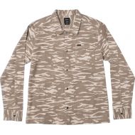 RVCA Mens Trenches Long Sleeve Woven Shirt