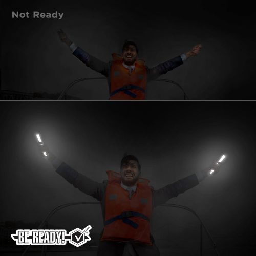  Be Ready - Industrial 12 Hour Illumination Emergency Safety Chemical Light Glow Sticks