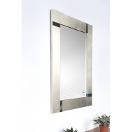 Ren-Wil Capiz Wall Mirror, Silver