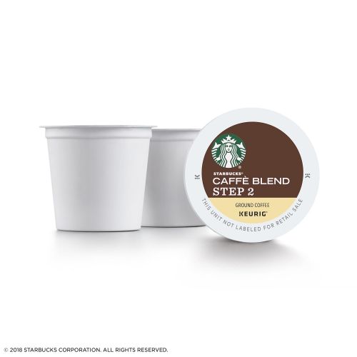 스타벅스 Starbucks White Chocolate Mocha Caffoe Latte Medium Roast Single Cup Coffee for Keurig Brewers, 4 boxes...