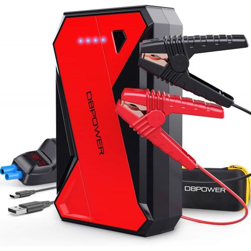  DBPOWER 1000A Portable Car Jump Starter (up to 7.0L Petrol, 5.5L Diesel Engine) Battery Booster with LED Flashlight