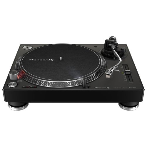 파이오니아 Pioneer DJ PLX-500-K Black Direct Drive Turntable wStudio Monitors and Cloth