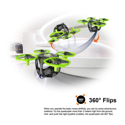  Bangcool bangcool RC Quadcopter, Foldable RC Drone WiFi FPV USB Rechargeable Six Axis Aircraft with Remote Controller