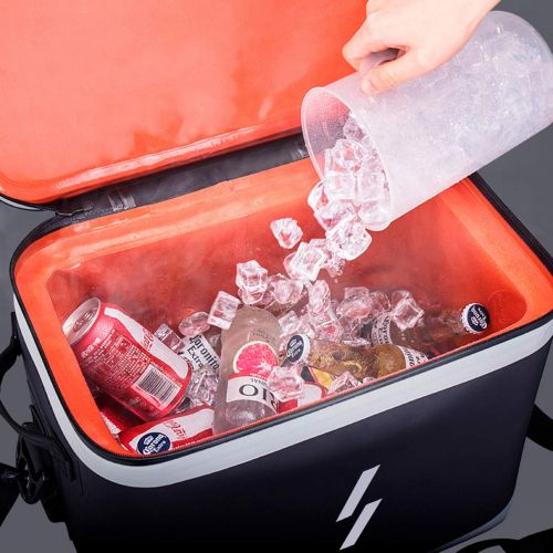  TOPCHANCES Small Cooler 19 Quart Soft Waterproof Portable Insulated Cooler Bag for Travel Car Outdoor Milk Drink Food Storage