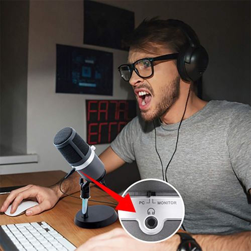  AVerMedia USB Multipurpose Microphone, for Recording, Streaming or Podcasting (AM310)