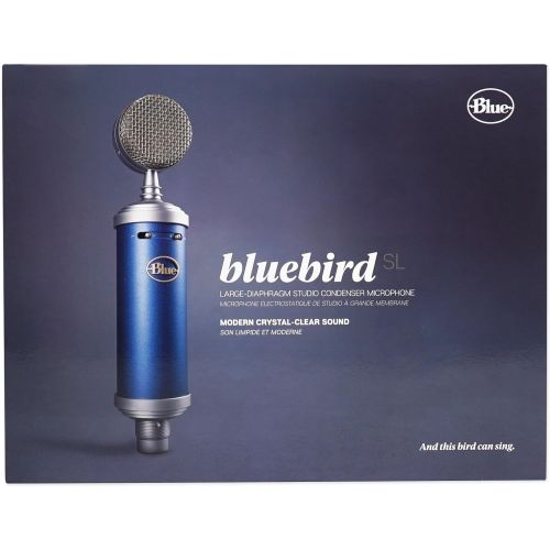  Blue Bluebird SL Studio Condenser Recording Microphone Mic+Headphones+Boom Stand
