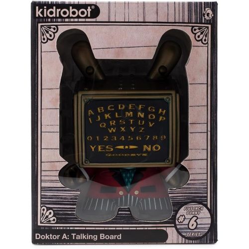키드로봇 Kidrobot Talking Board Dunny by Doktor A 5-Inch Vinyl Figure