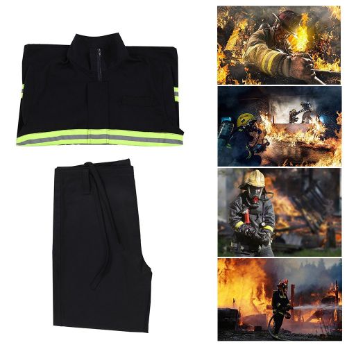  Festnight Flame Retardant Clothing Fire Resistant Clothes Fireproof Waterproof Heatproof Fire Fighting Equipment