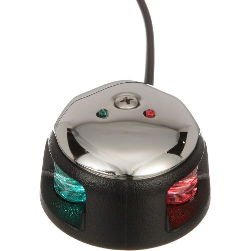 Attwood attwood LED 1-Mile Deck Mount Navigation Bow Light, Stainless Steel