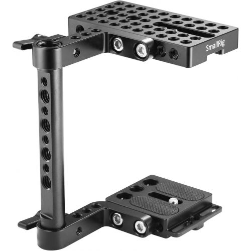  SmallRig SMALLRIG Camera Cage for Small-Sized Mirrorless Cameras Panasonic GH5, GH4, GH3, Sony A7II, A7SII, Fujifilm X-T2, Small-Sized DSLRs Canon EOS 650D, 550D, Nikon D3300, D5500-1658