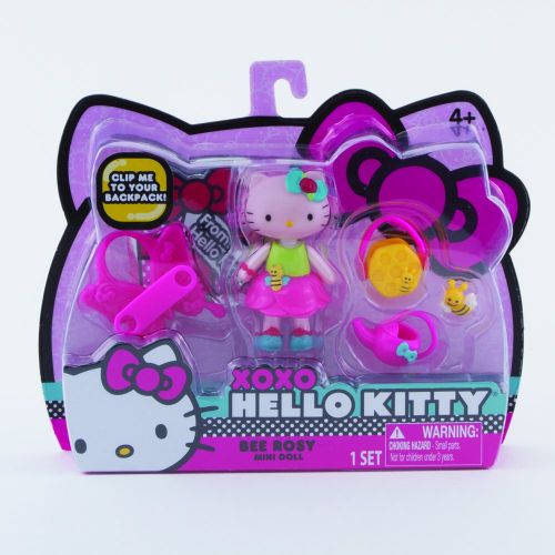헬로키티 Hello Kitty Flower Mini Doll, Rose
