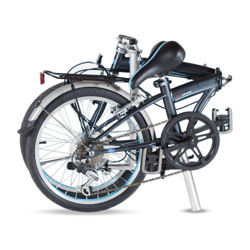  Ford by Dahon C-Max 7-Speed Folding Bicycle, 20, Gray