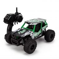 Bestoying Remote Control Car,High Speed Off Road Monster RC Truck - 1/16 Scale 4WD 2.4Ghz Radio Controlled Electric Truggy - Best Gift for Kids and Adults (Green)