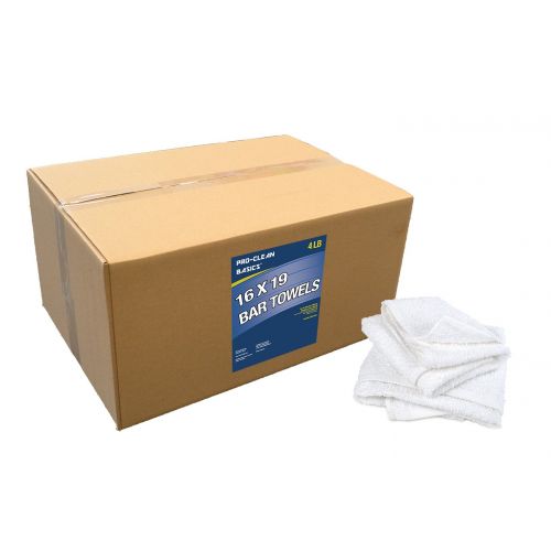 프로 Pro-Clean Basics A51756 Bar Towels, 25 lb. Box, 16 x 19