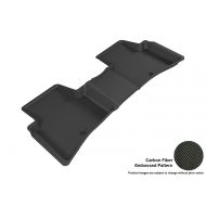 Car mats 3D MAXpider Front Row Custom Fit All-Weather Floor Mat for Select Hyundai Tucson Models - Kagu Rubber (Black)