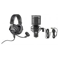 Audio-Technica Audio Technica BPHS1 Over-Ear Broadcast Headphones Headset wboom+Studio Mic