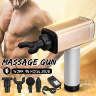 Collagen Massage Gun, Luckyfine Rechargeable Muscle Massager Gun, Wireless Deep Muscle Vibration Therapy,...