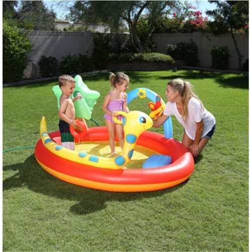 인플레터블 Inflatable Paddling Pools Baby Swimming Pool Kiddie Squirting Pools Thickening Plastic Kids Splash Play Center