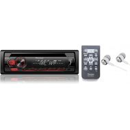 Pioneer DEH-150MP In-Dash Single-DIN CDCD-RCD-RW, MP3WAVWMA Car Stereo Receiver w 3.5mm Auxiliary Input, Remote Control & Detachable face plate