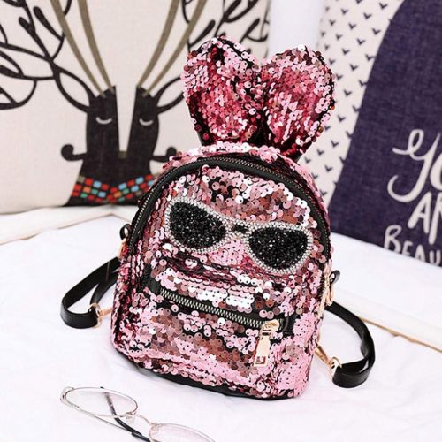  Clearance Sale,Realdo Fashion Girls Sequins Shoulder Bag Student Bling School Travel Backpacks Daypack
