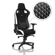 Noblechairs noblechairs Epic Gaming Chair - Office Chair - Desk Chair - PU Leather - SK Gaming Edition - BlackWhiteBlue