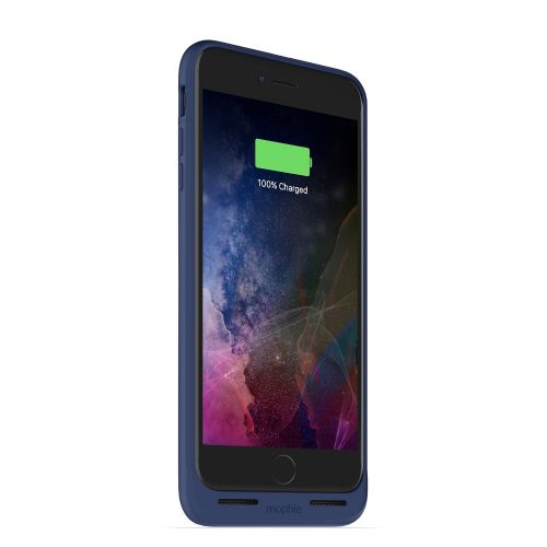  ZAGG mophie juice pack wireless - Charge Force Wireless Power - Wireless Charging Protective Battery Pack Case for Apple iPhone 8 Plus and iPhone 7 Plus - Blue