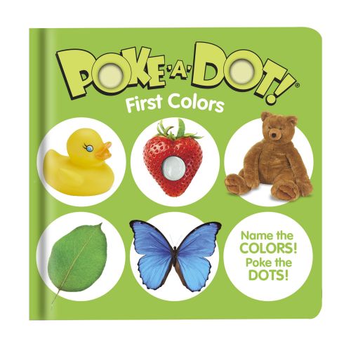  Melissa & Doug Children’s Book  Poke-a-Dot: First Colors (Board Book with Buttons to Pop)
