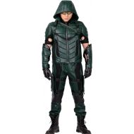 Xcoser XCOSER Mens Deluxe S4 Arrow Cosplay Costume PU Leather Full Suit Adult 2016