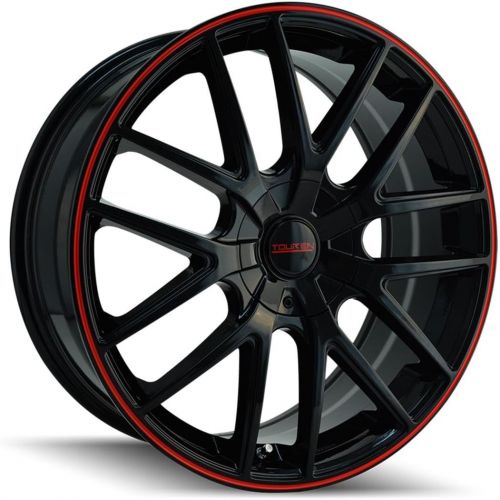 Touren TR60 3260 BLACK Wheel (18 x 8. inches /5 x 115 mm, 20 mm Offset)