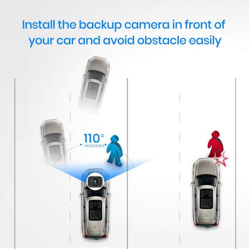  [아마존 핫딜]  [아마존핫딜]AUTO-VOX CS-2 Wireless Backup Camera Kit with Stable Digital Signal, 4.3’’ Monitor & Rear View Camera for Truck, Van, Camping Car, SUV