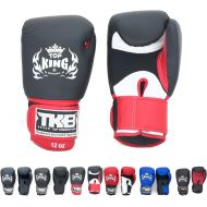 KINGTOP Top King Gloves Color Black White Red Blue Gold Size 8, 10, 12, 14, 16 oz Design Air, Empower, Superstar, and more for Training and Sparring Muay Thai, Boxing, Kickboxing, MMA