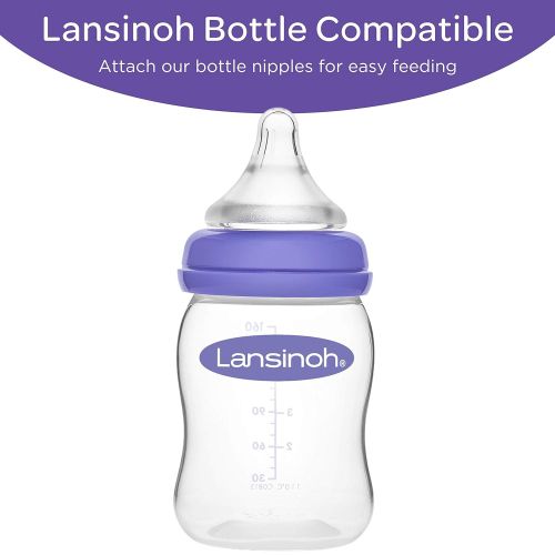 란시노 Lansinoh Breastmilk Storage Breast Pump Bottles, 4 count