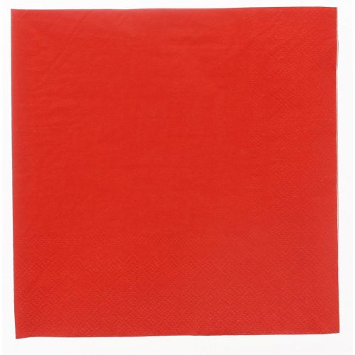  Juvale Red Party Supplies - 24-Set Paper Tableware - Disposable Dinnerware set for 24 Guests, Including Paper Plates, Napkins and Cups, Red