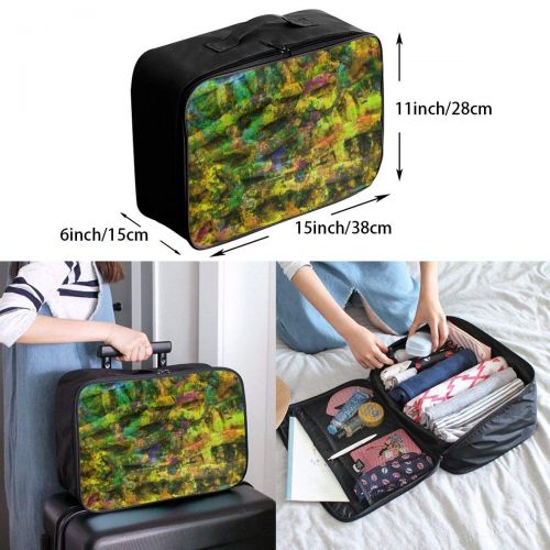  Edward Barnard-bag Colorful Art Spots Travel Lightweight Waterproof Foldable Storage Carry Luggage Large Capacity Portable Luggage Bag Duffel Bag