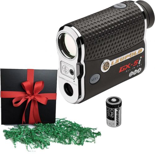  Leupold Golf Rangefinder GX5i3 GX-5i3 with Two (2) CR2 Battery + Carry Case in Gift Pack