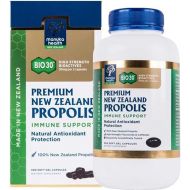 Manuka Health Bio30 Propolis 500mg 500 Capsules 100% Pure New Zealand Bee Propolis Immune System Support & Antioxidant Protection (1 Bottle)