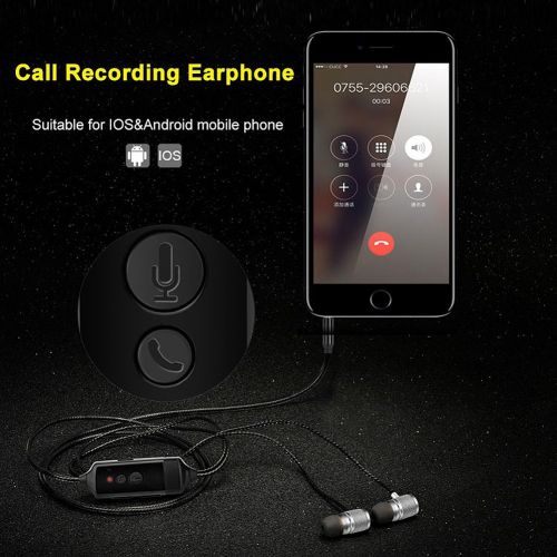  Waytronic Koolertron 3.5mm Plug Phone Call Recorder Conversation Recording with 512M Memory