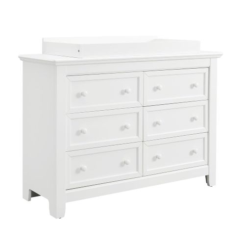  Baby Relax Tia Dresser Changing Topper, White