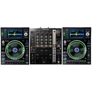 Denon DJ SC5000 + Pioneer DJM-750 Mixer Bundle