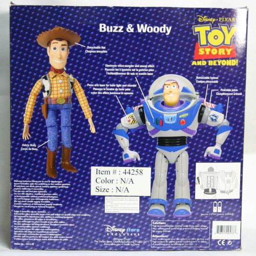  Toy Story Deluxe Buzz & Woody Action Figure Twin Pack